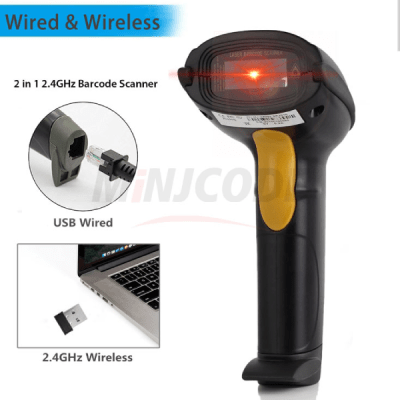 1 D Wirelss Scanner  - (MJ 2809)