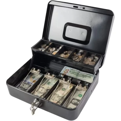 Cash Box With Key <br>GC 3024 - Image 3