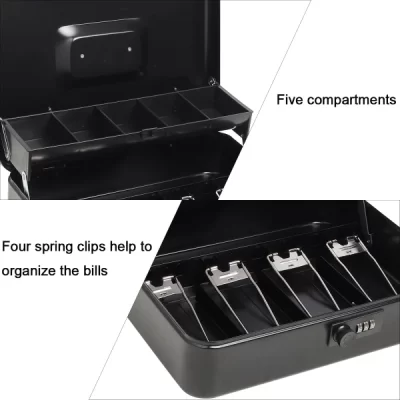 Cash Box With Number Combination GC 3025 - Image 10