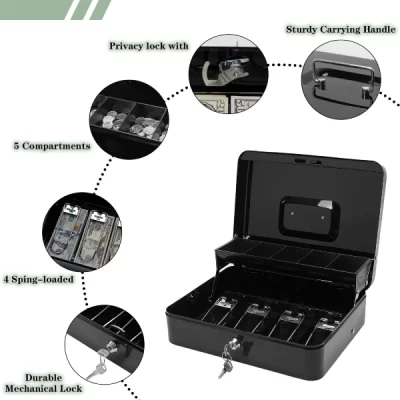 Cash Box With Number Combination GC 3025 - Image 3