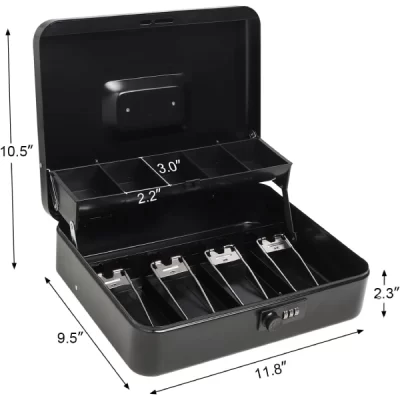 Cash Box With Number Combination GC 3025 - Image 9